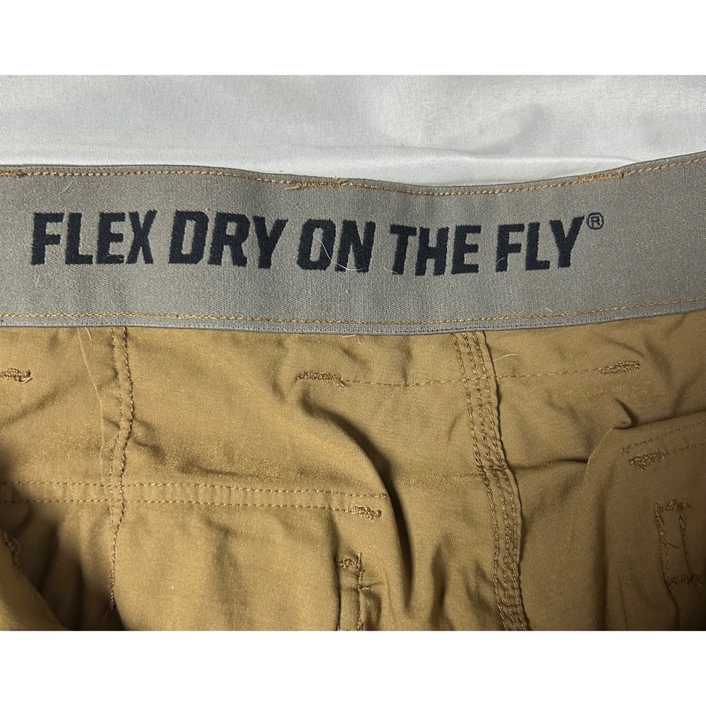 Duluth Trading Co Mens Dry on the Fly Cargo Pants Brown Relaxed Fit 36x34 Hiking - Picture 5 of 16